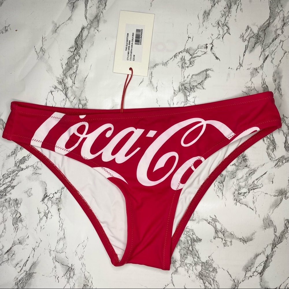 NWT Limited Edition Kith Coca Cola Bikini Bottom M